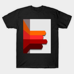 Abstract Lines T-Shirt